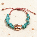 Bracelet Cauri Turquoise - Thalassa