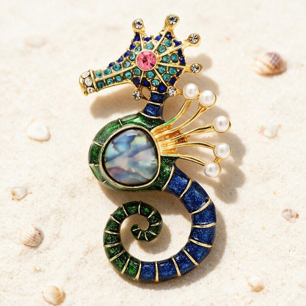 Broche Hippocampe