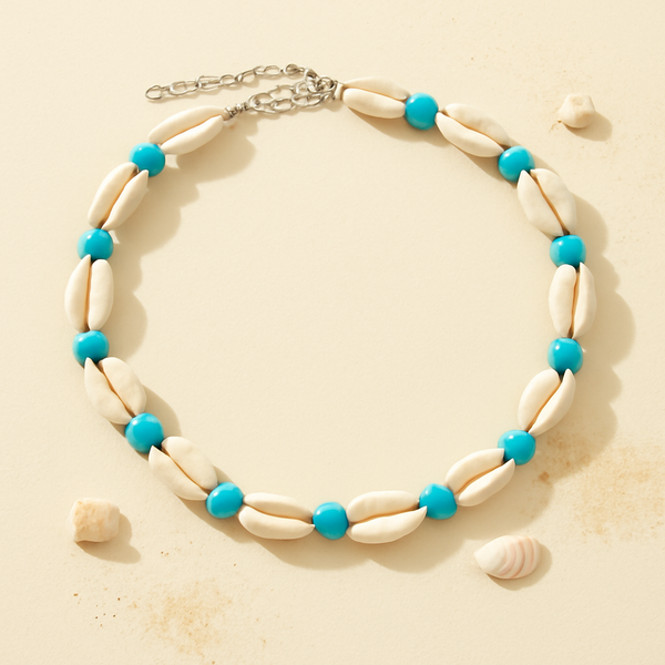 Collier Cauris Ras de Cou