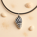 Collier Coquillage Cuir - Ondine
