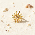 Bague Coquillage Doré - Horizon Salin