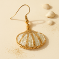 Boucles d'Oreilles Nacre Rose - Maupiti