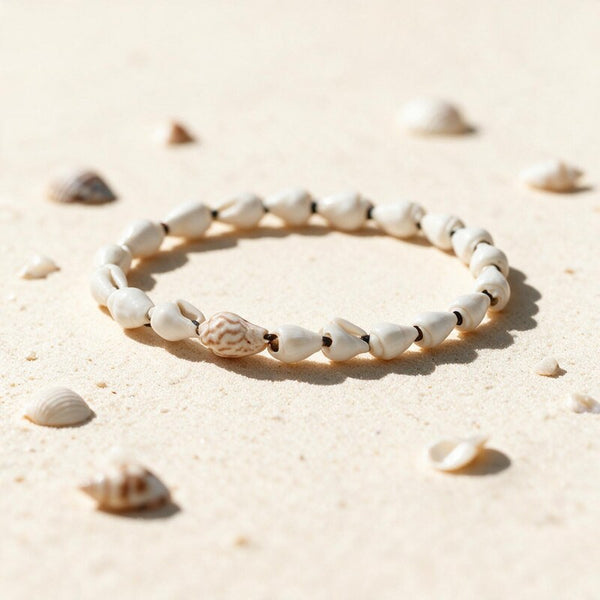 Bracelet avec Coquillage Cauris