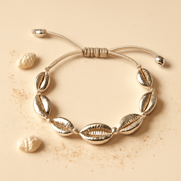 Bracelet Cauri Argent