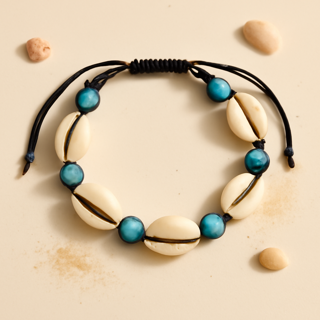 Bracelet Coquillage avec Perle - Tobago