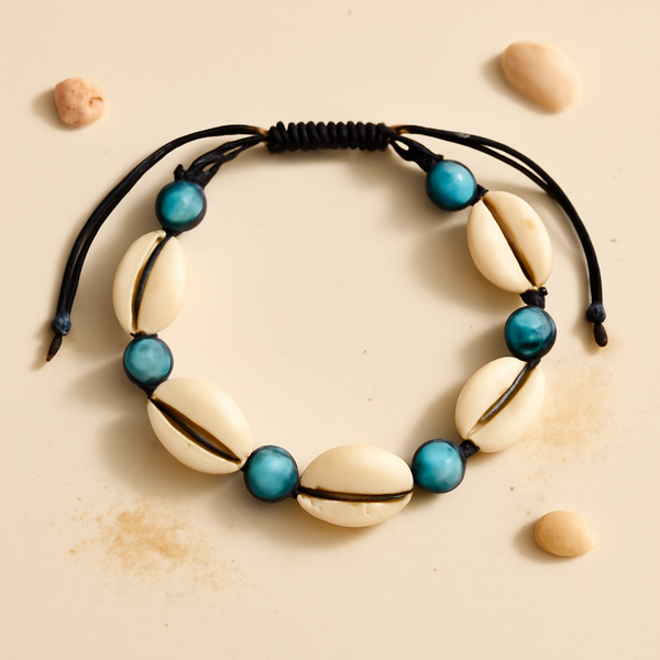 Bracelet Coquillage avec Perle