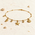 Bracelet de Cheville Coquillage Coquille Saint-Jacques - Marama