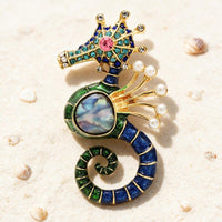 Broche Hippocampe
