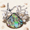 Broche Nacre - Ormeau