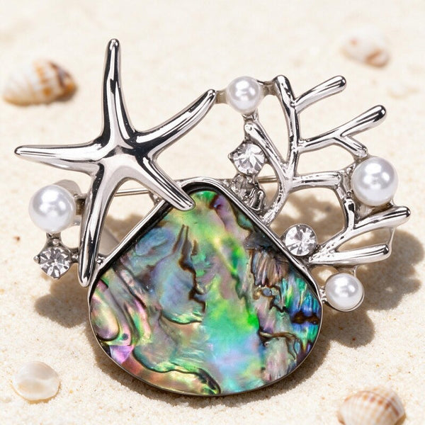 Broche Nacre