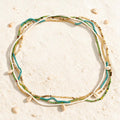 Onde Perlée - Bijoux de Corps Coquillage Chaîne de Taille Perles