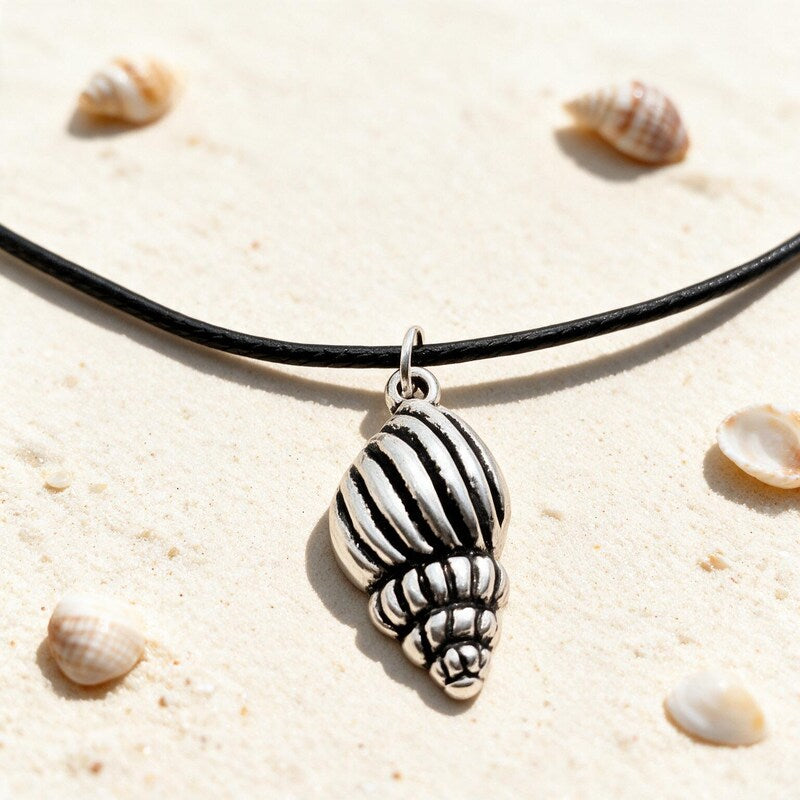 Collier Coquillage Escargot