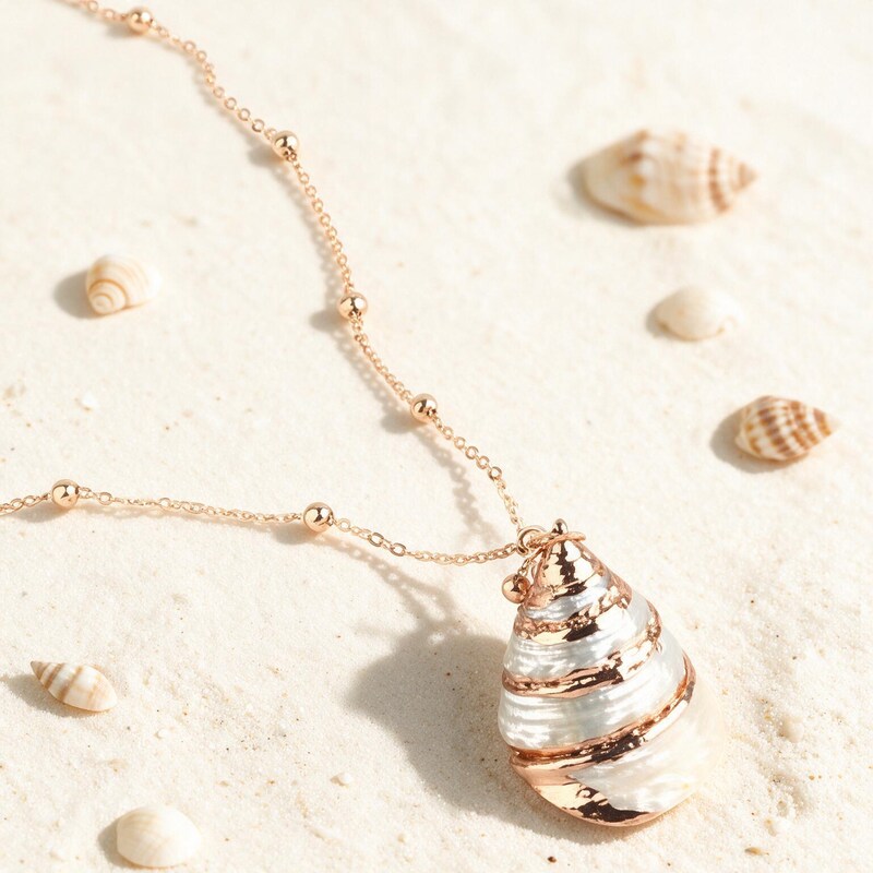 Collier Perle Nacre Coquillage