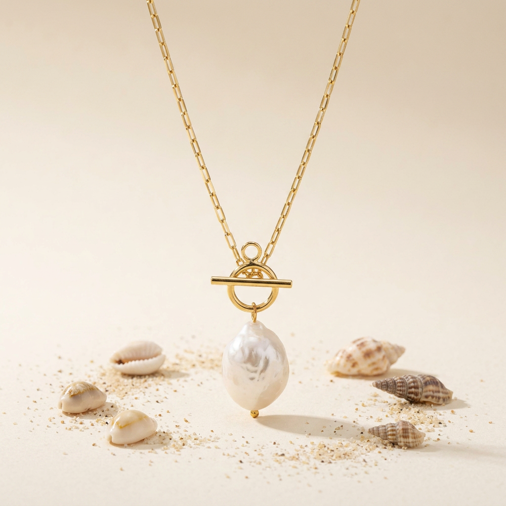 Collier Femme Nacre Coquillage