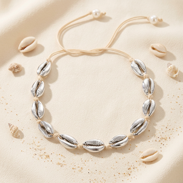 Collier Argent Coquillage