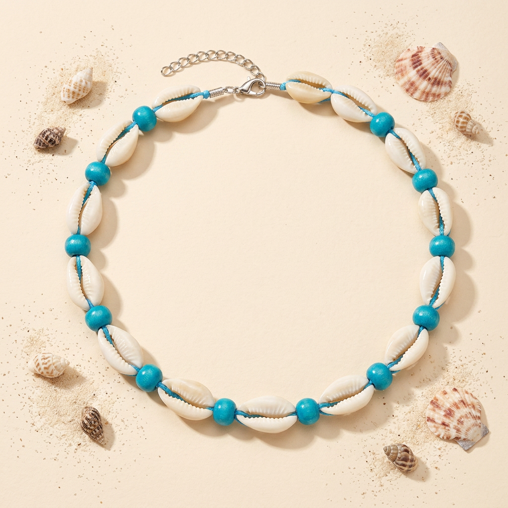 Collier Coquillage Garcon