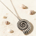 Collier Ammonite - Spirale d'Argent