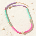 Collier Plage Coquillage - Voile Dorée
