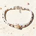 Collier Ras de Cou Coquillage Noir - Alba
