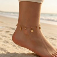 Bracelet Saint-Jacques Coquille Coquillage Cheville de