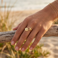 Bague Coquillage Étoile de Mer