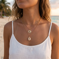 Collier Coquillage Multirang