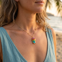 Collier Multicolore Coquillage