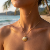 Pendentif Collier Coquillage
