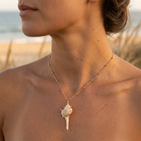 Collier Coquillage Polynesien
