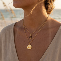Pendentif Tribal Cauri Coquillage